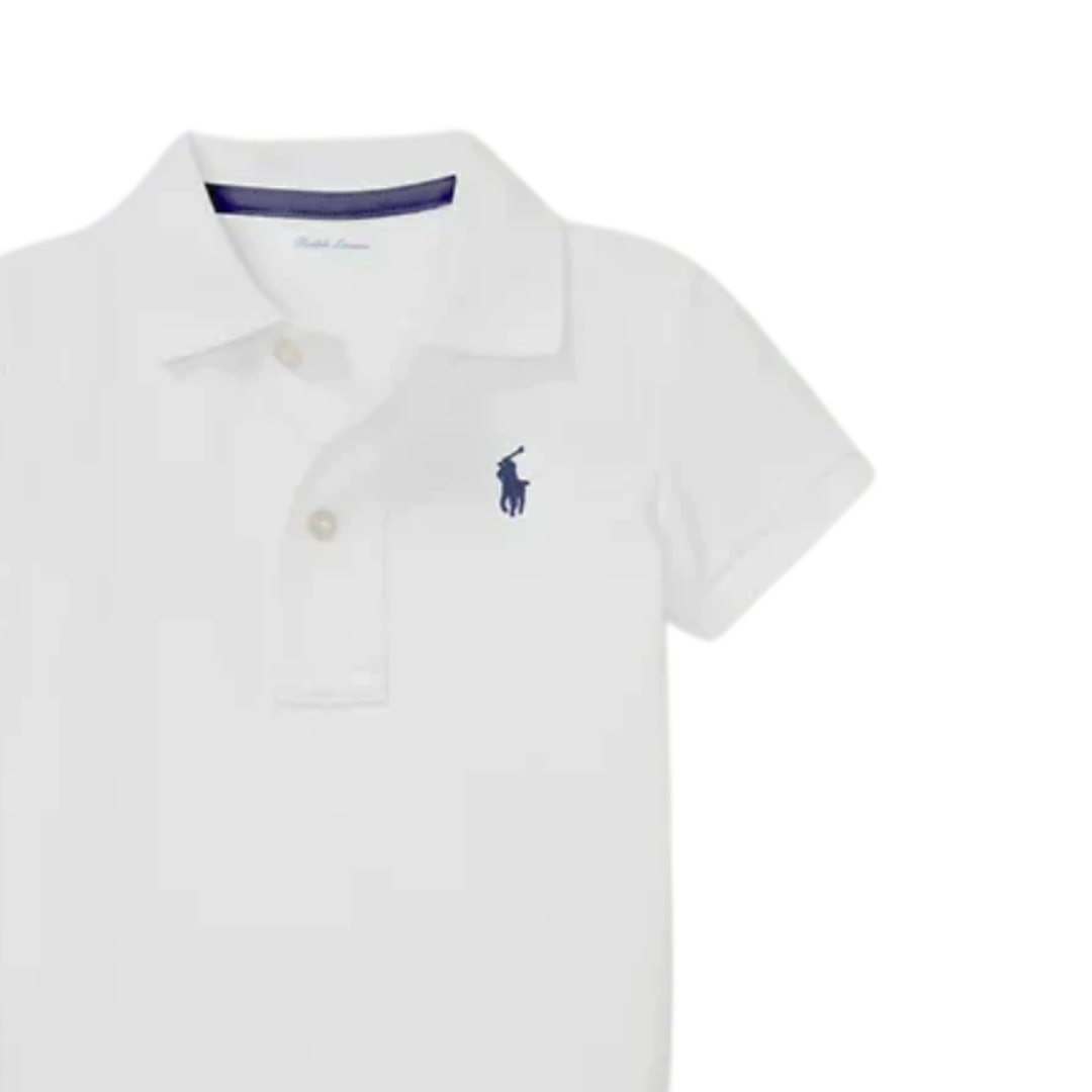Mameluco polo white