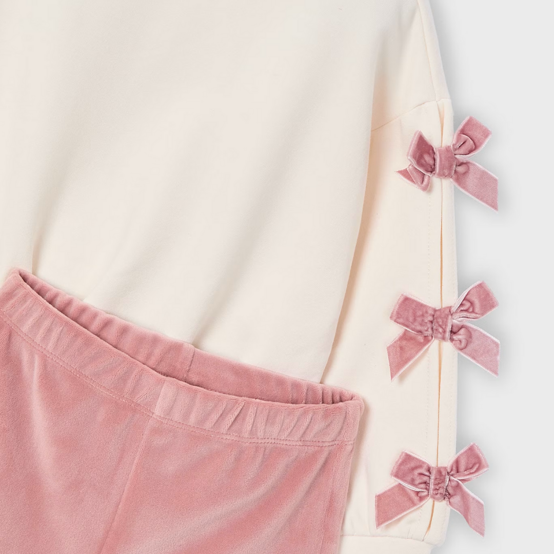 Conjunto lazo pink