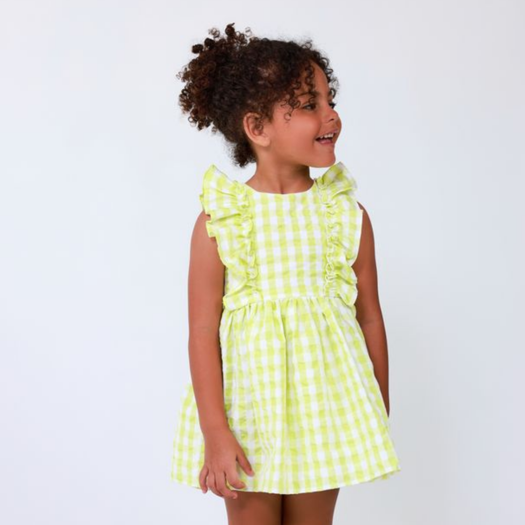 Vestido cuadros