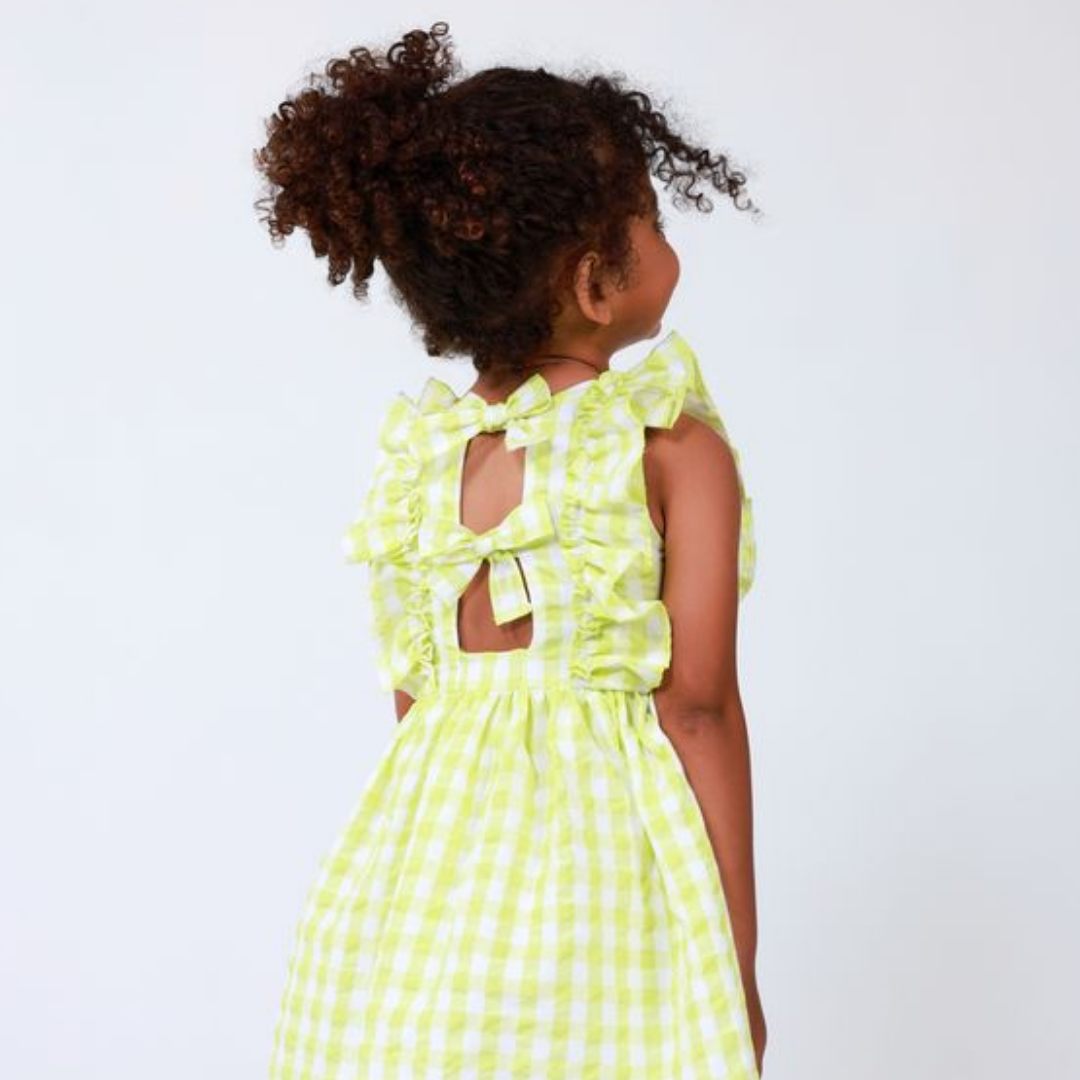 Vestido cuadros