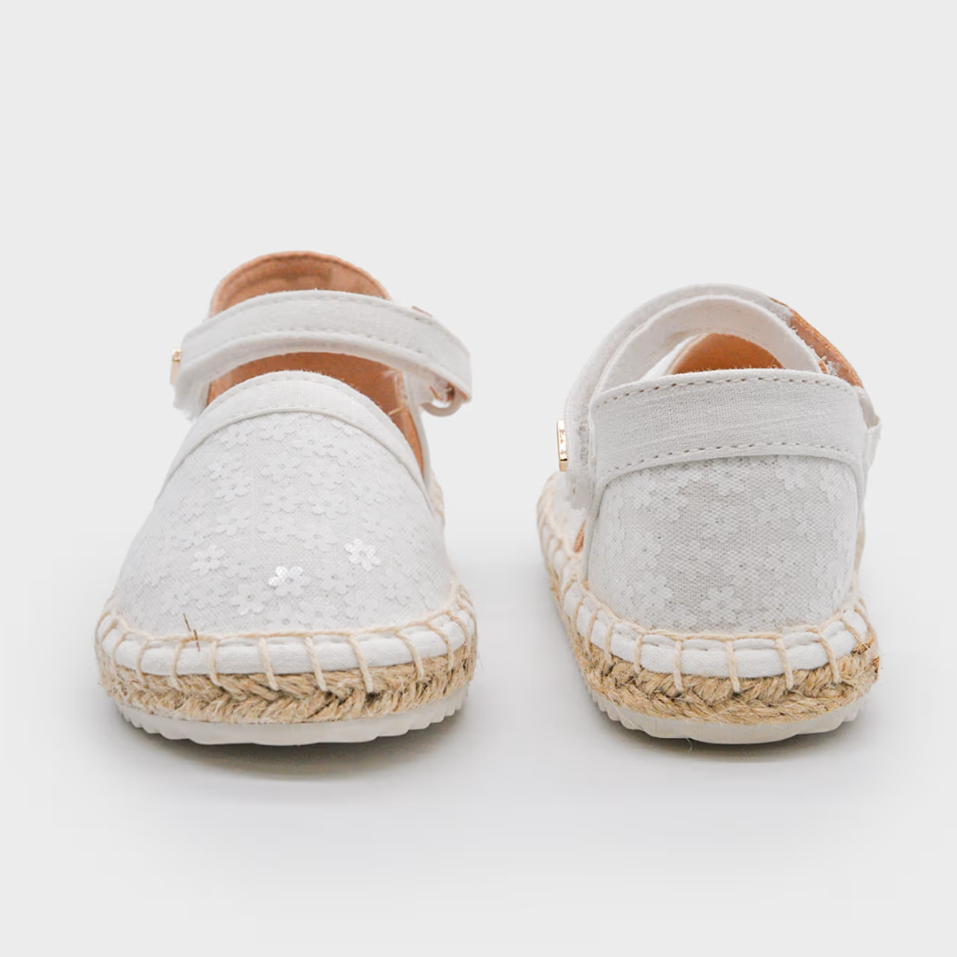 Alpargatas yute white