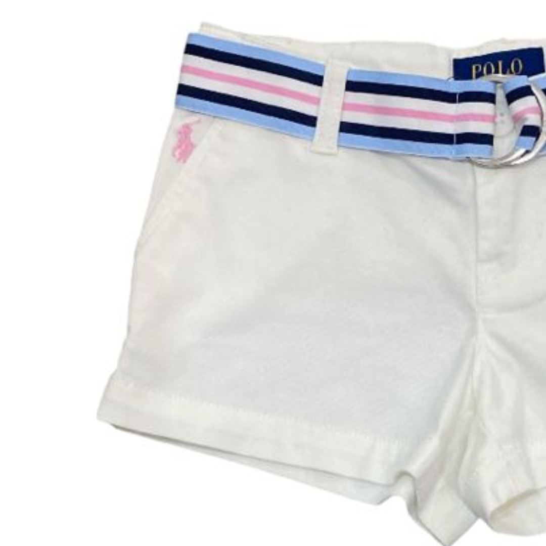 Short blanco polo ralph lauren