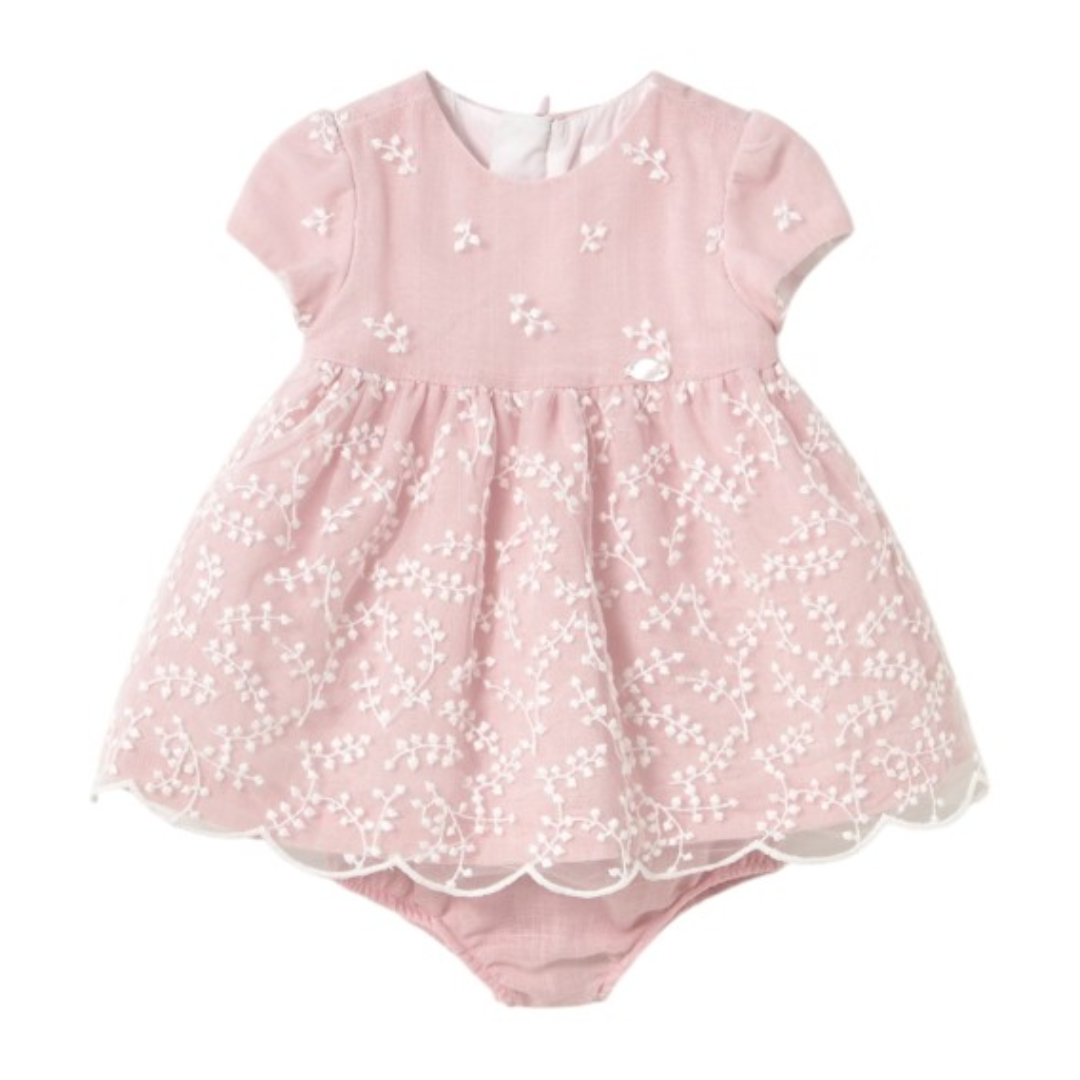 Vestido tul rosa