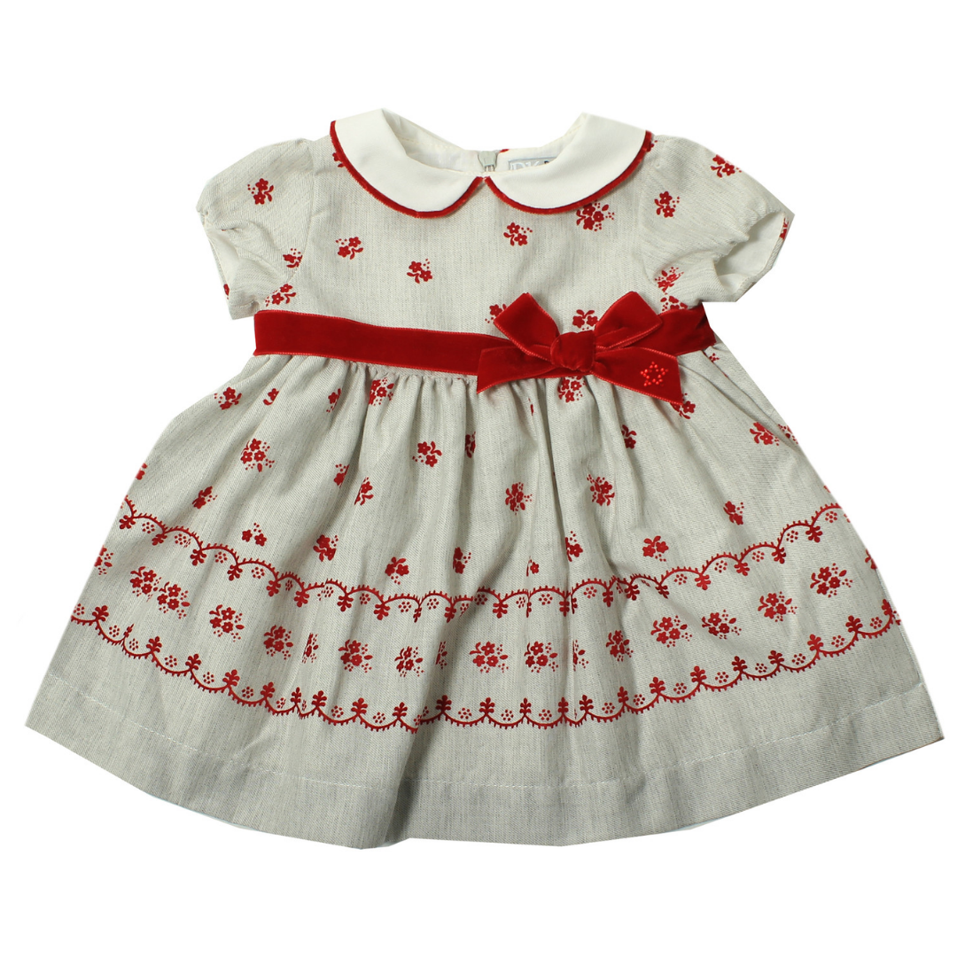 Vestido lazo rojo