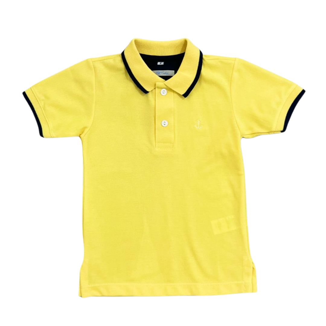Camiseta polo amarilla