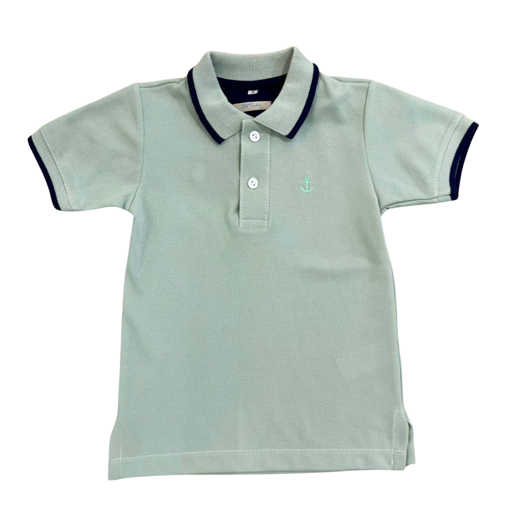Camiseta polo verde