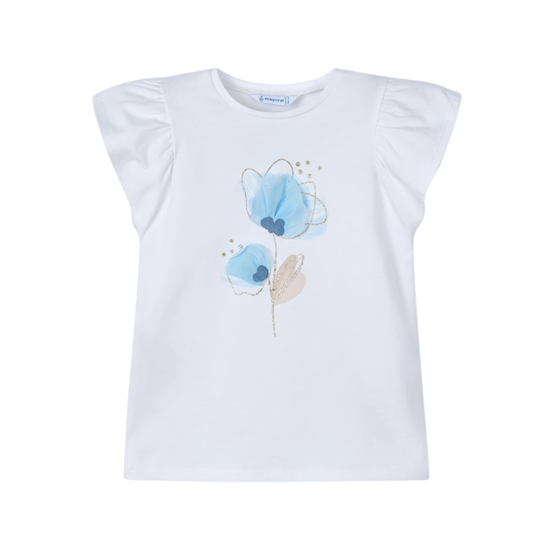 Camiseta flor