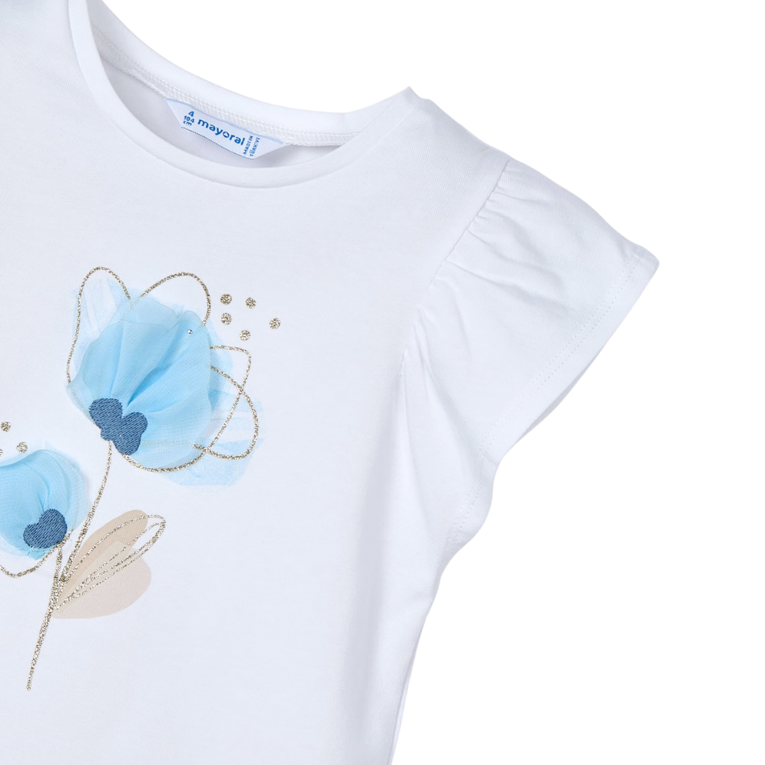 Camiseta flor