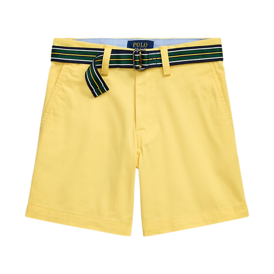 Bermuda yellow polo