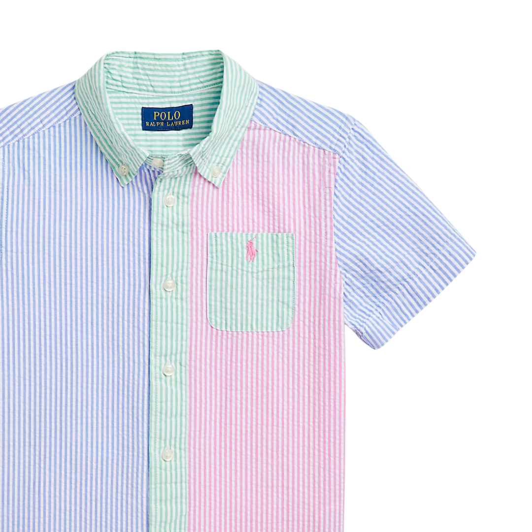 Camisa manga corta polo multi