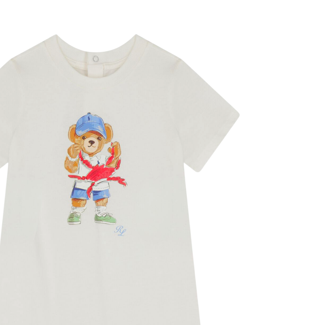 Mameluco polo white