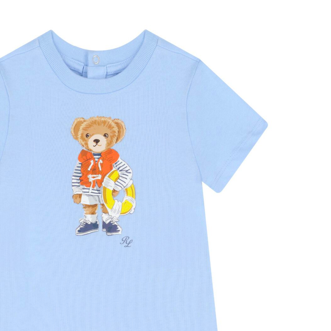 Mameluco polo blue
