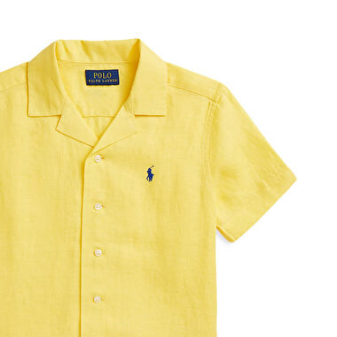 Camisa manga corta yellow polo