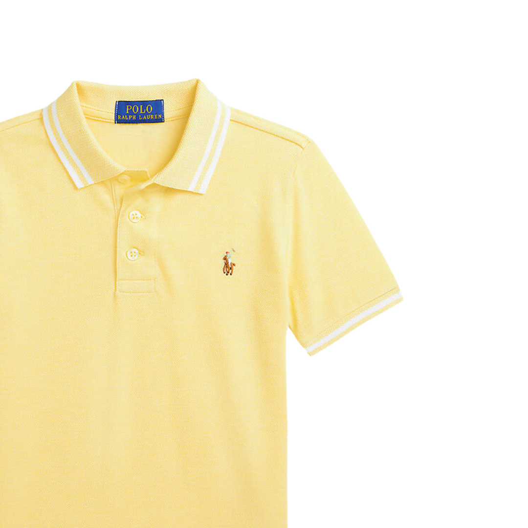 Camisa polo yellow