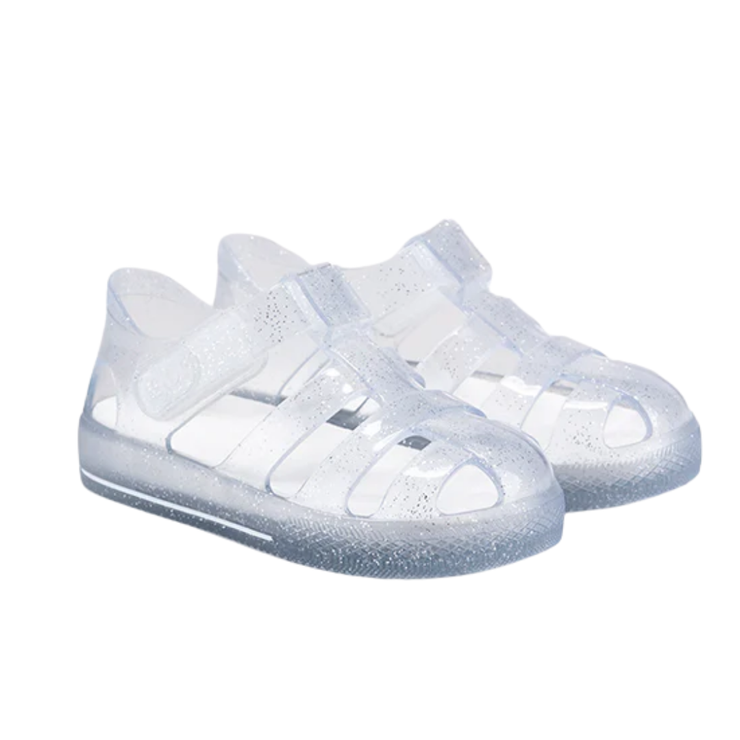 Sandalias Igor Star Glitter Transparente