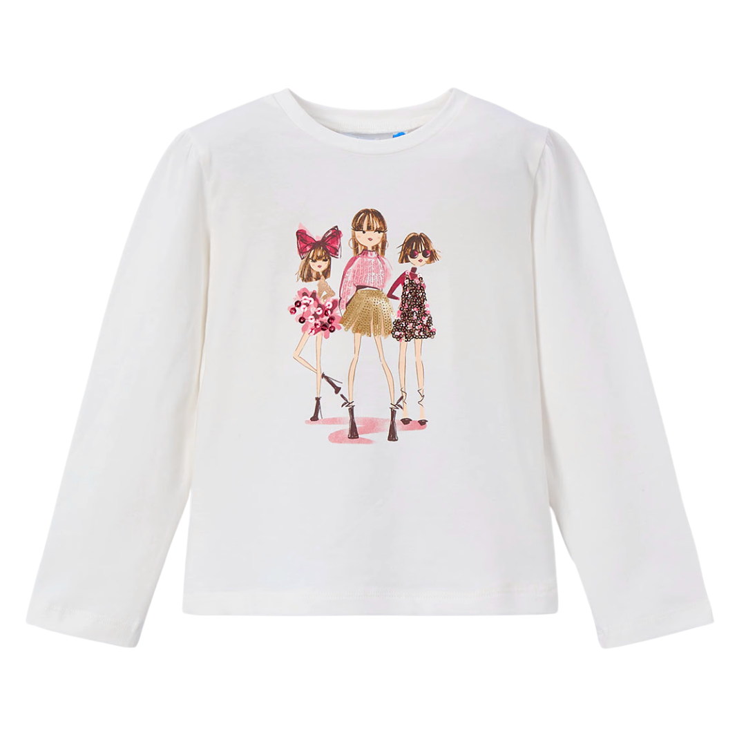 Buzo white pink