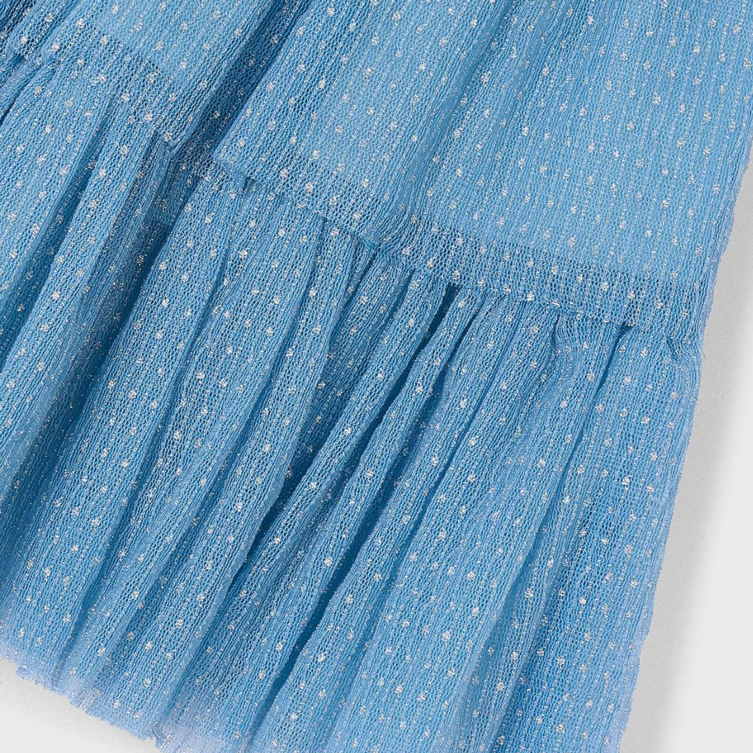 Falda tul blue