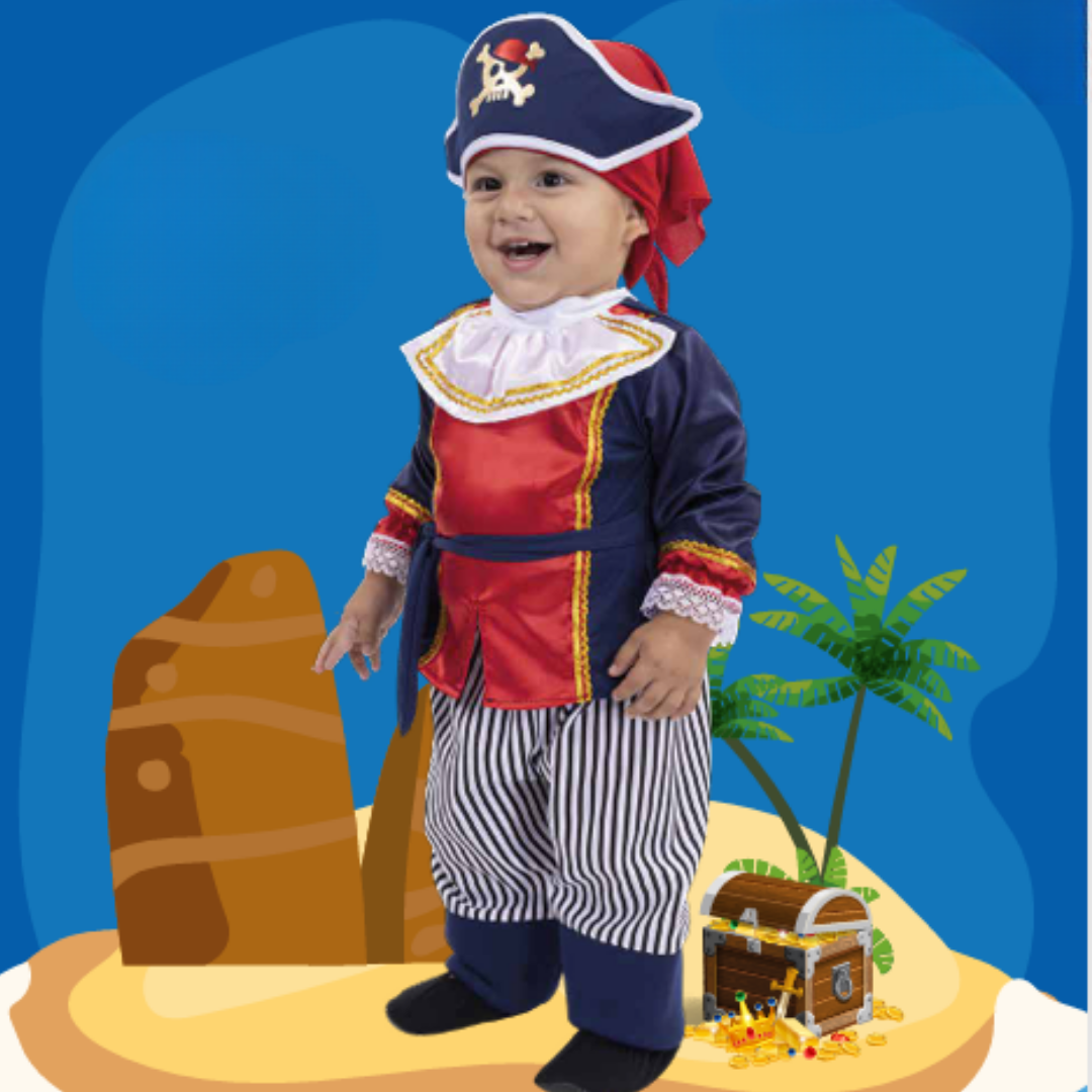 Disfraz capitan pirata