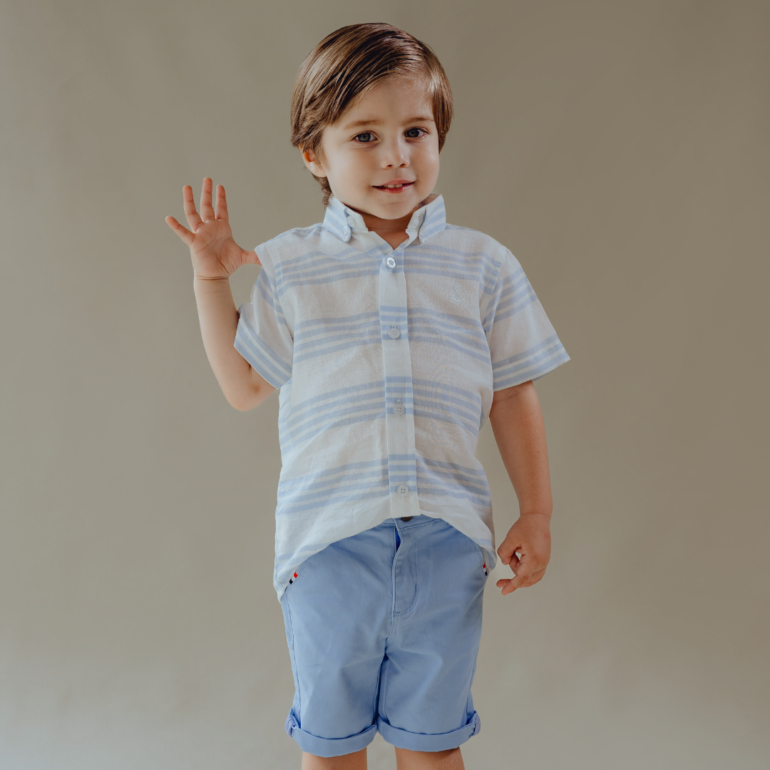 Camisa celeste