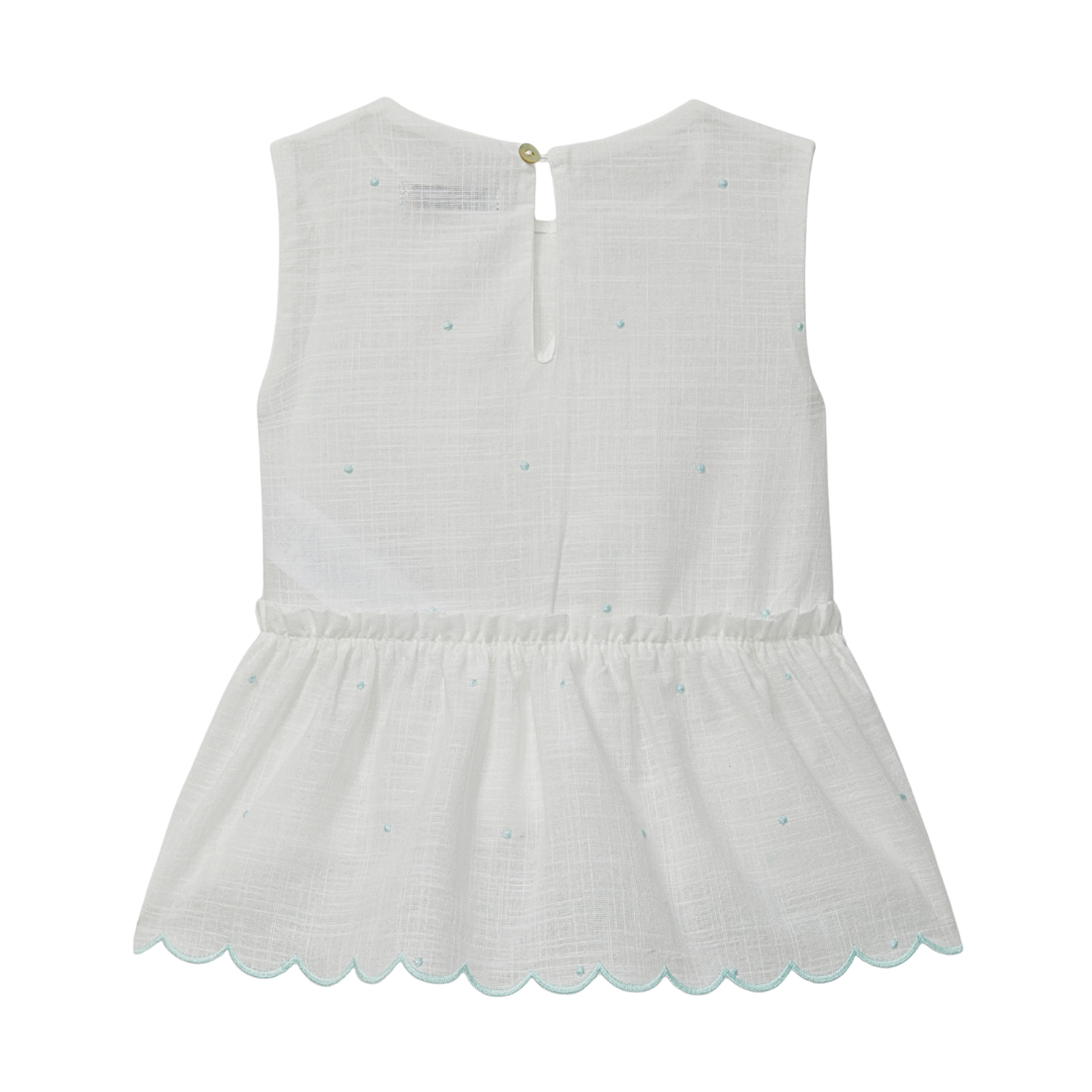 Blusa white
