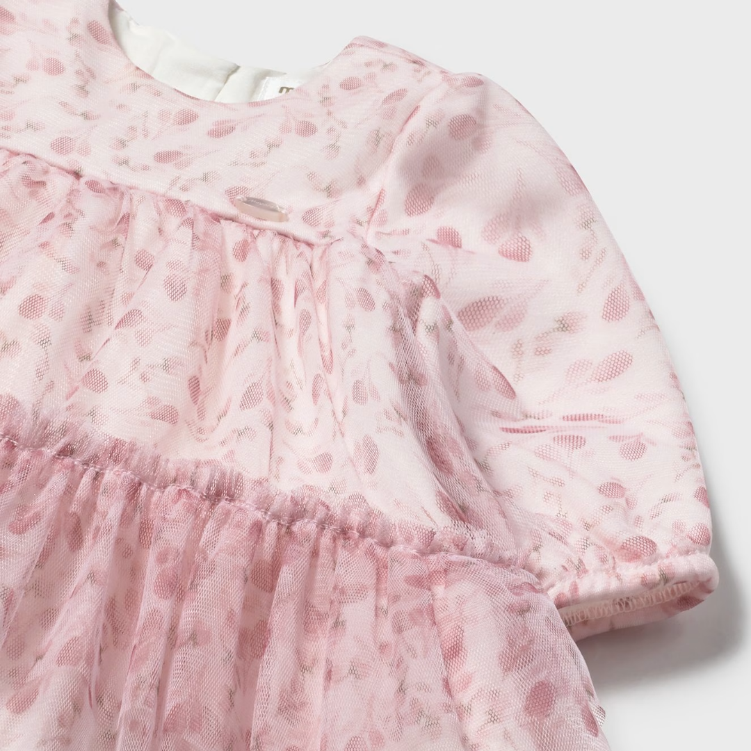 Vestido tul rosa