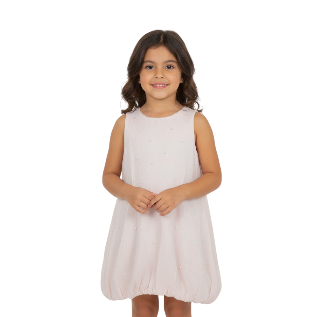 Vestido globo white