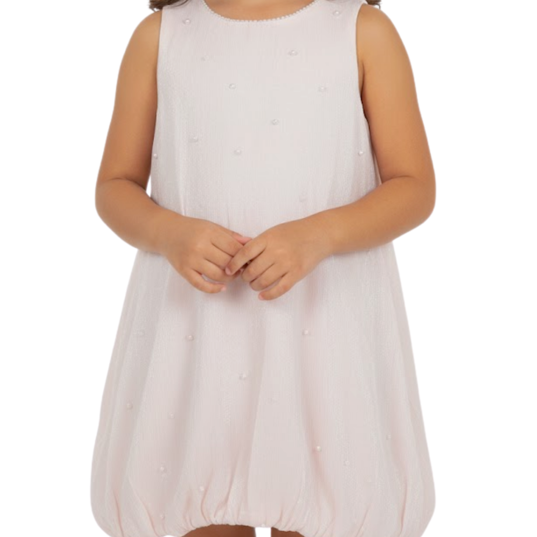 Vestido globo white