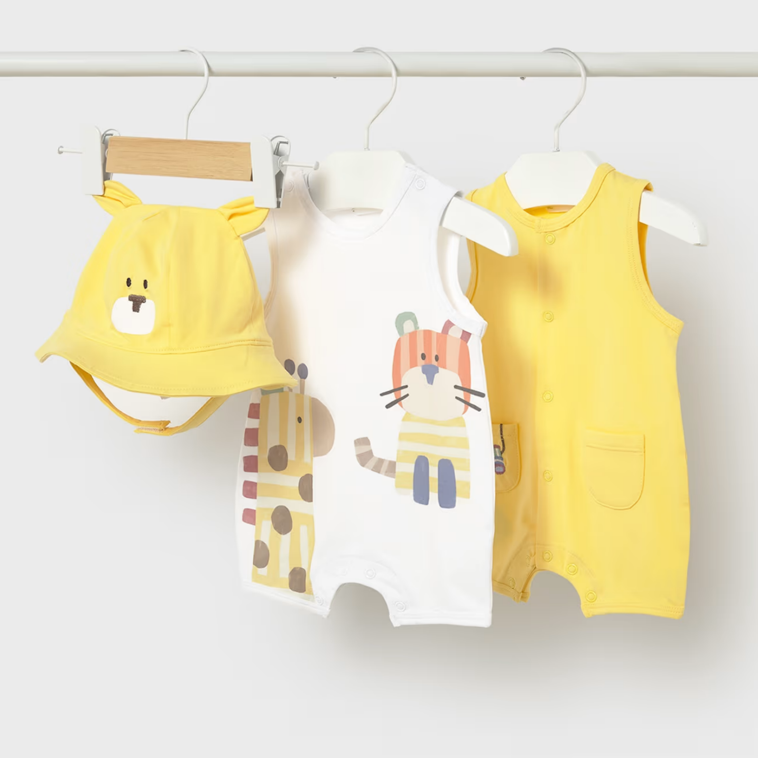 Set de mameluco yellow