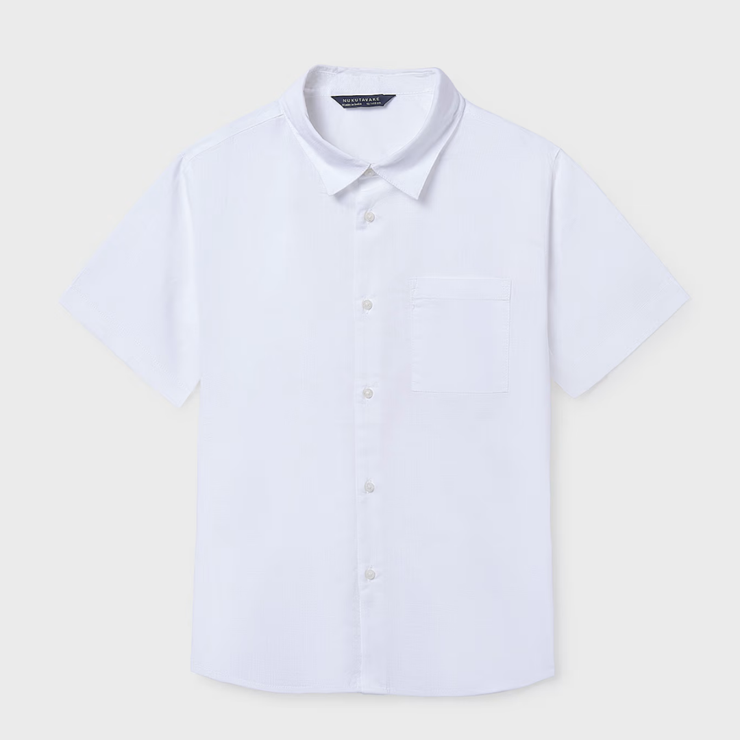 Camisa manga corta blanca