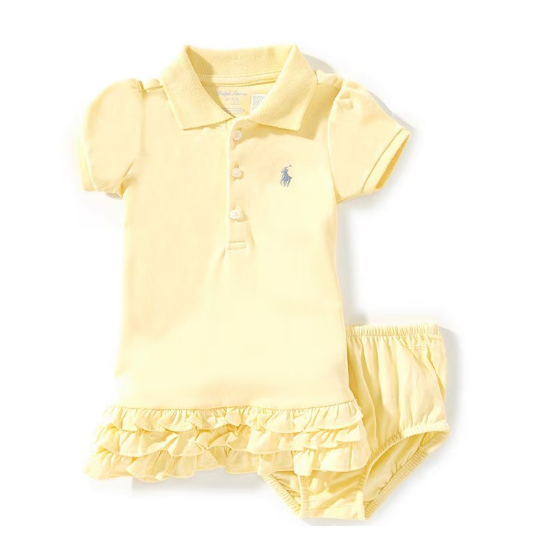 Vestido polo yellow