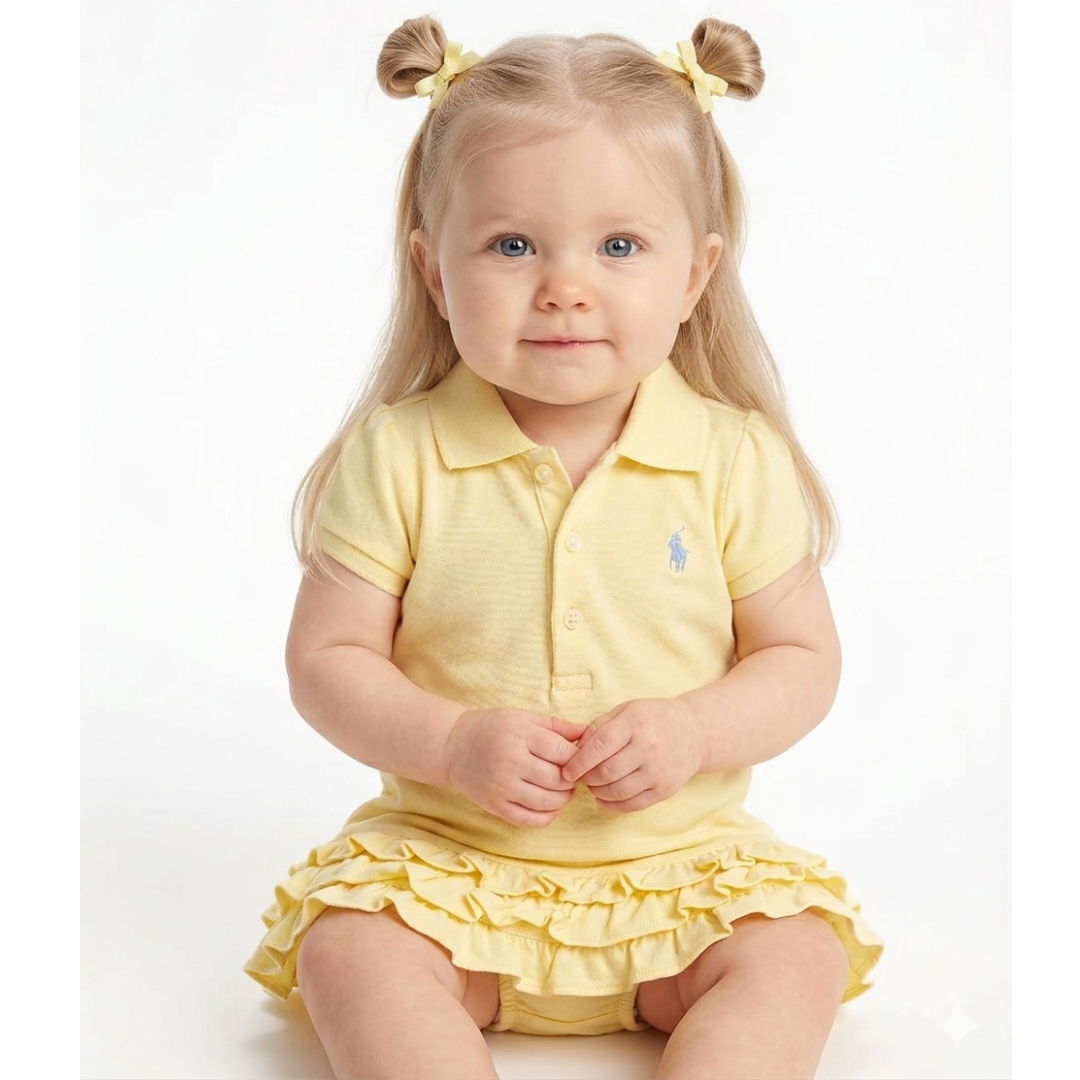 Vestido polo yellow