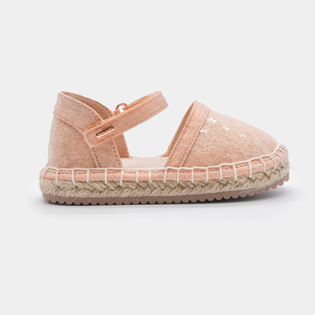 Alpargata yute oro rosa