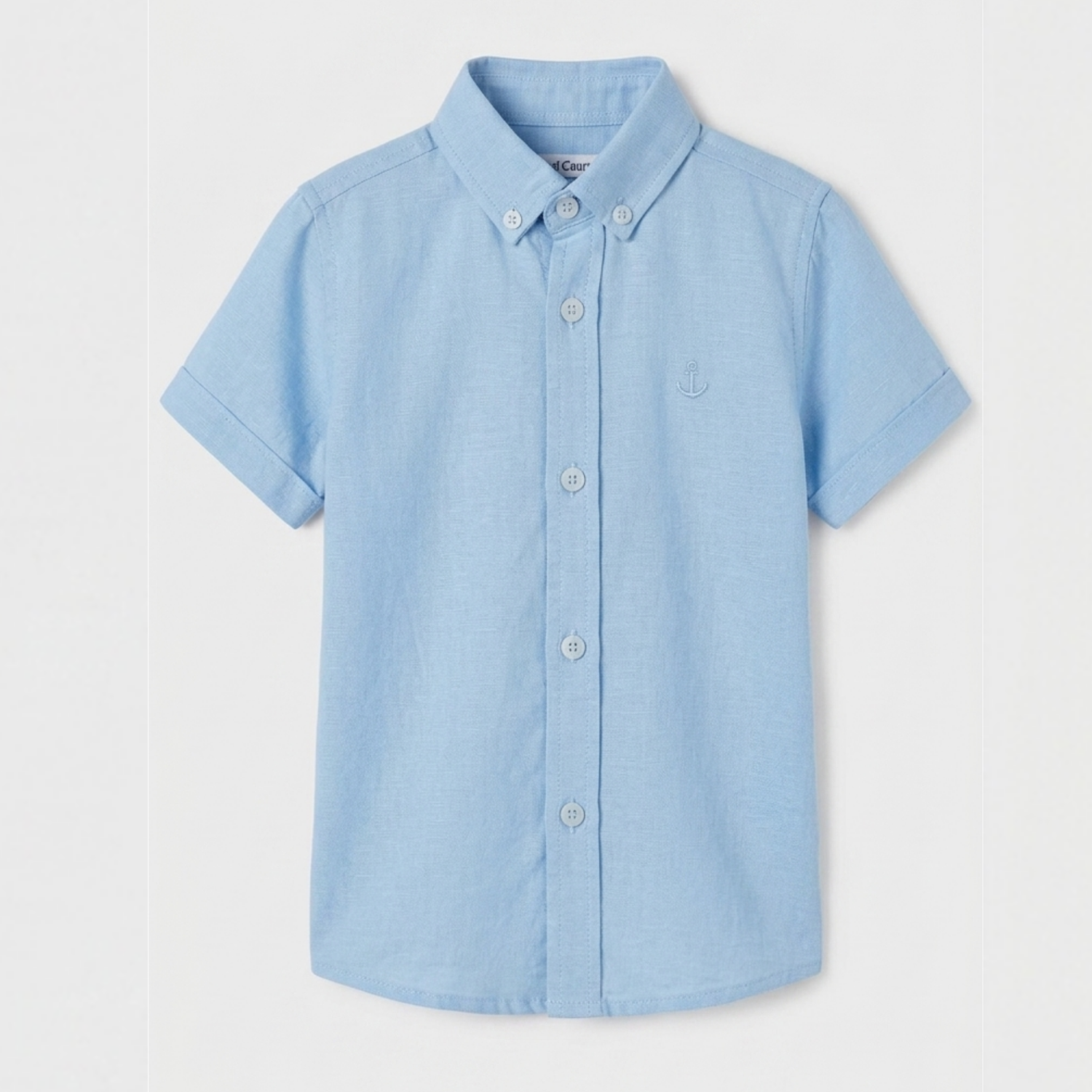 Camisa Lino blue