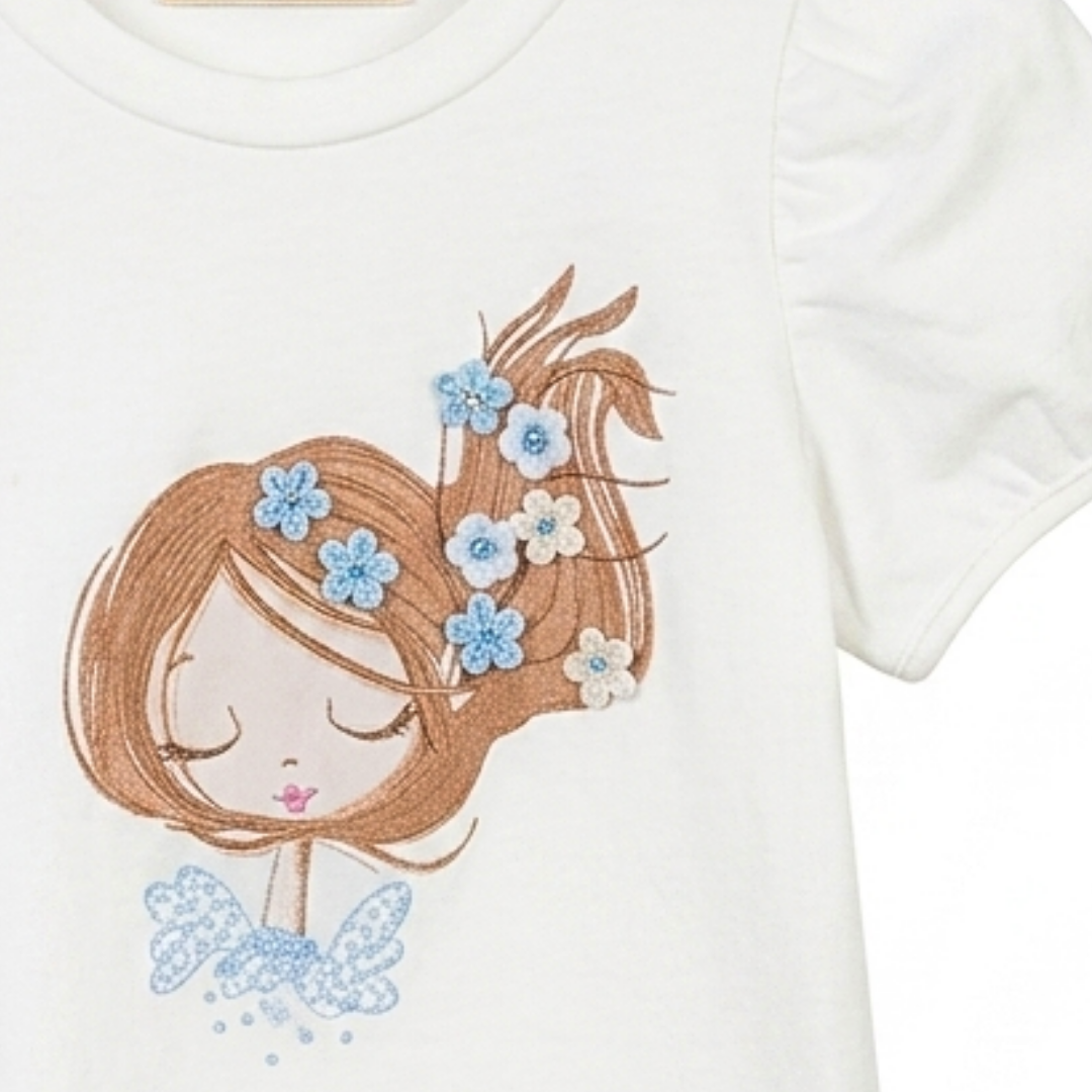 Blusa white