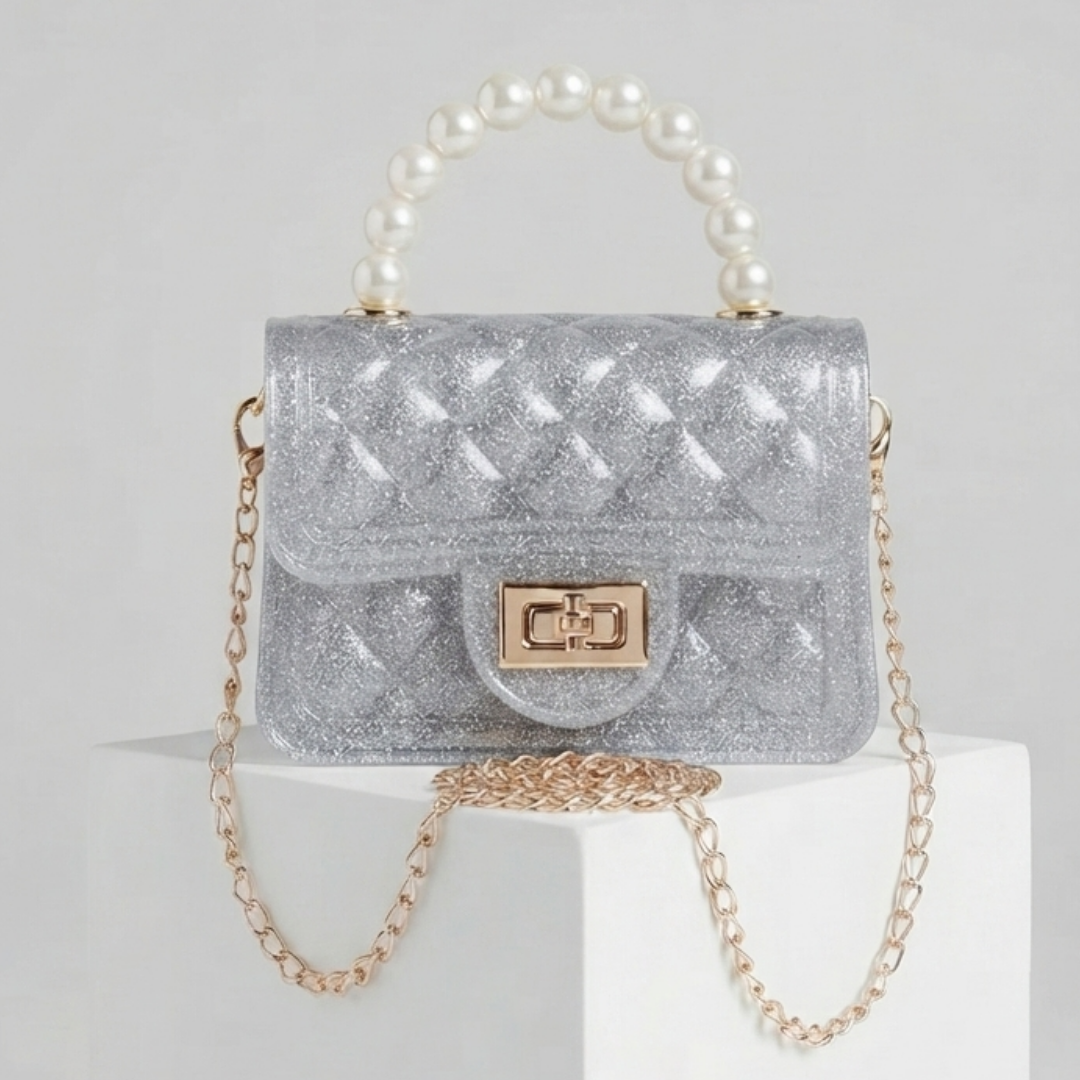 Bolso mini silver