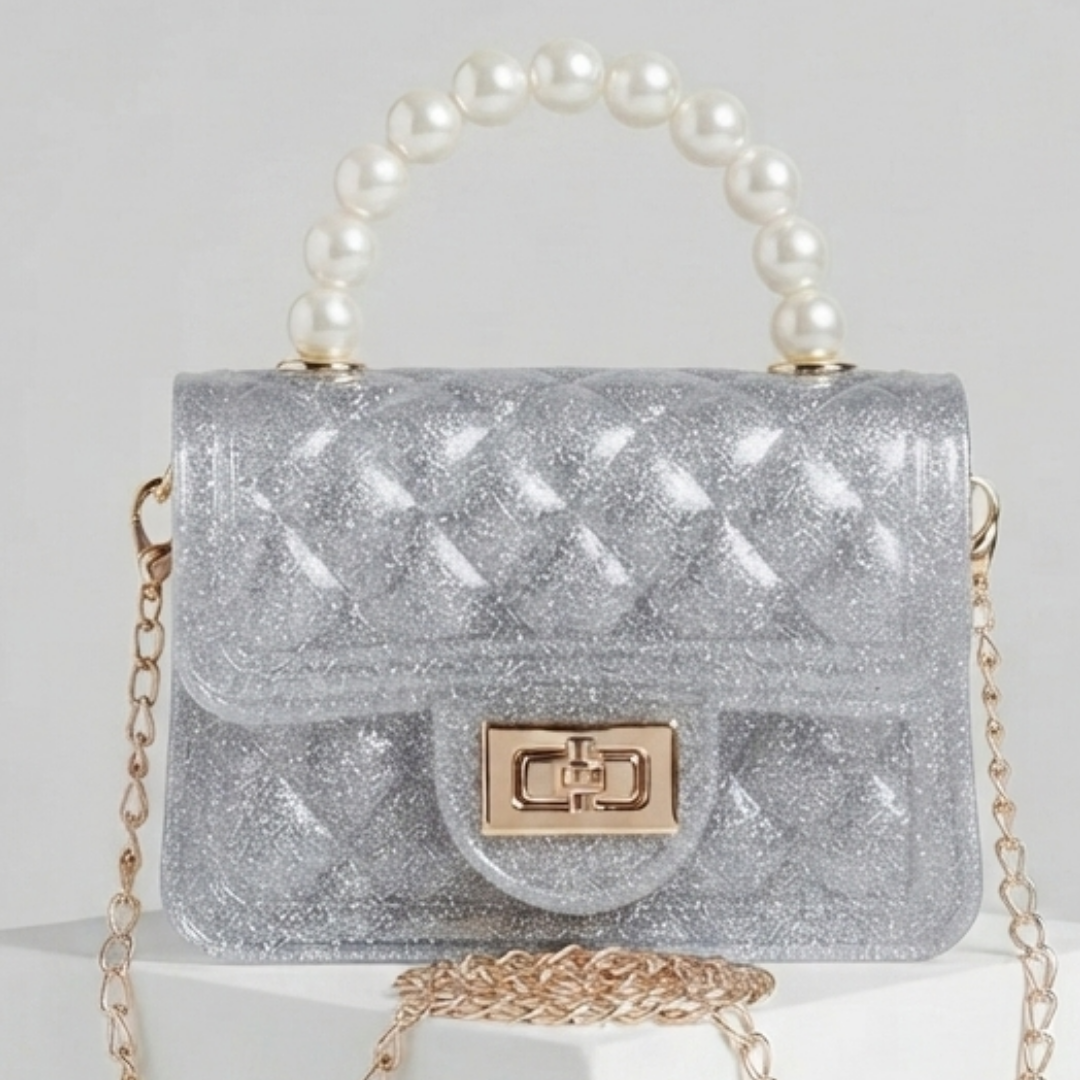 Bolso mini silver