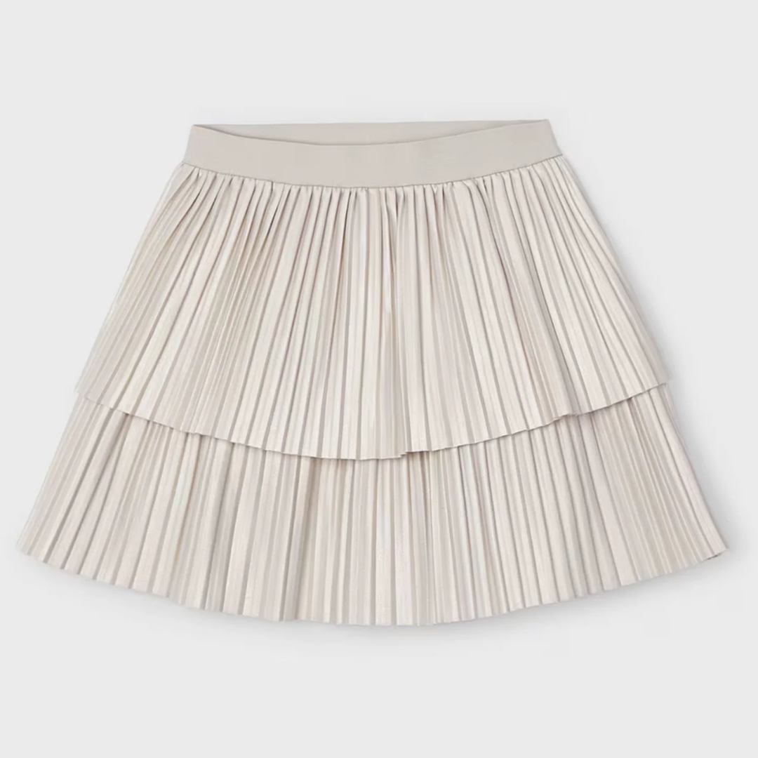 Falda beige