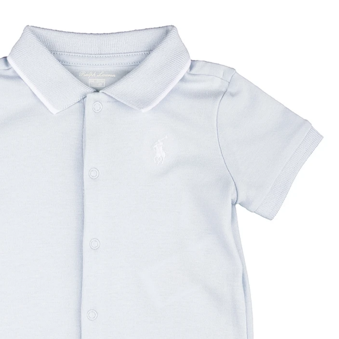 Mameluco blue polo