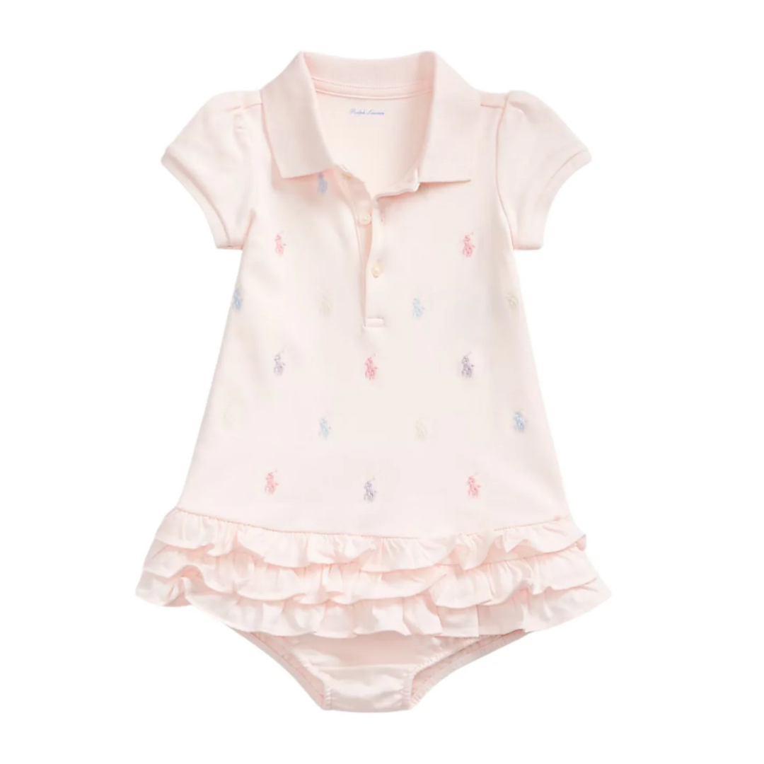 Mameluco polo pink