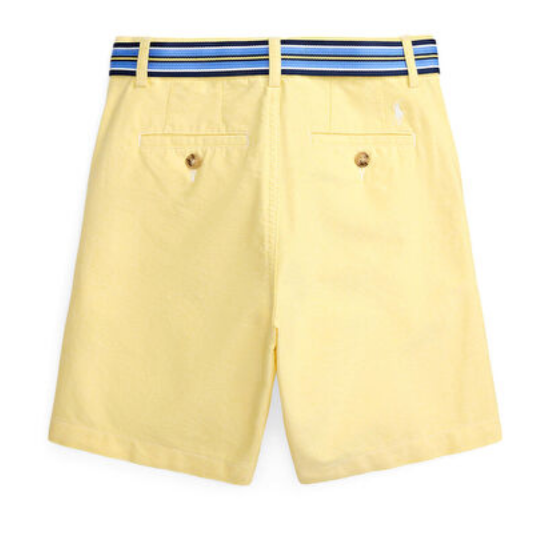Bermuda yellow polo