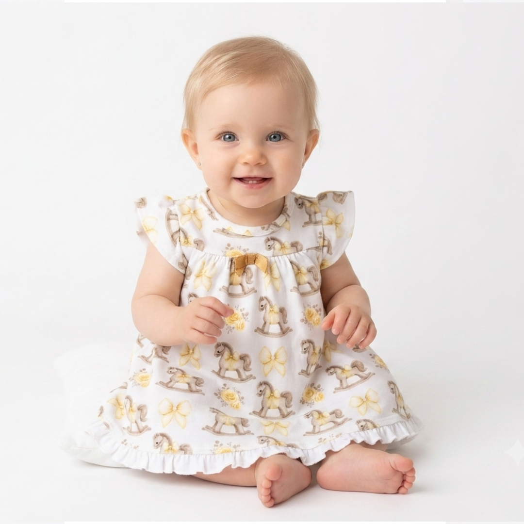 Vestido beige