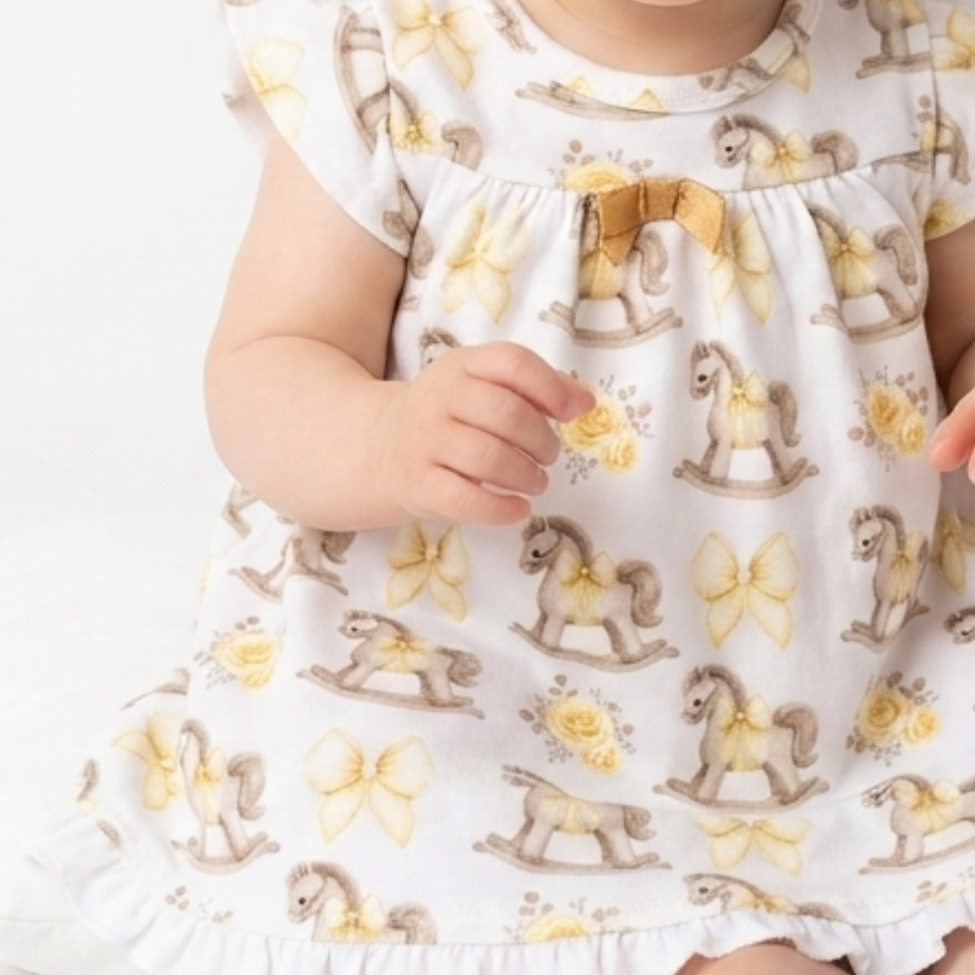 Vestido beige