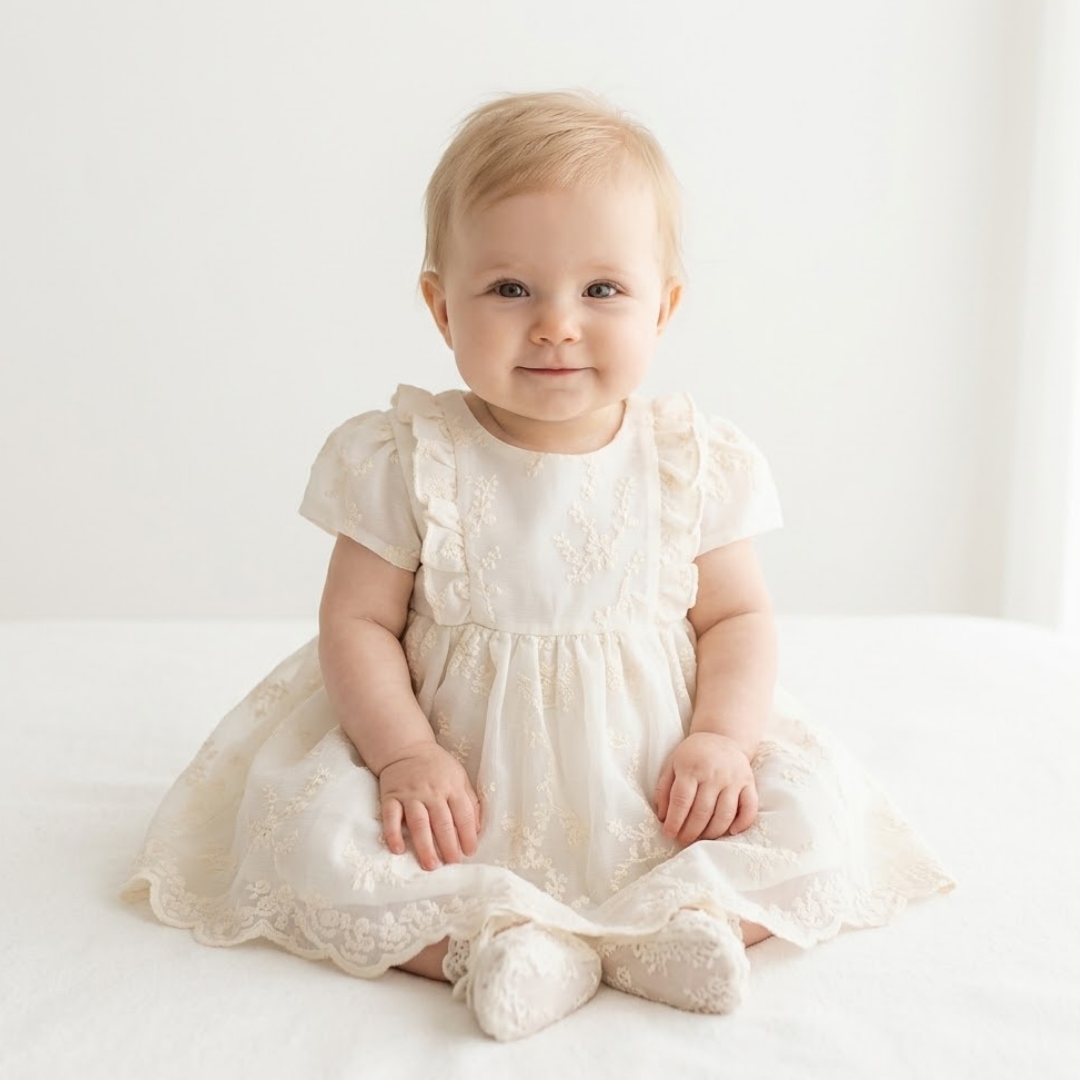 Vestido beige