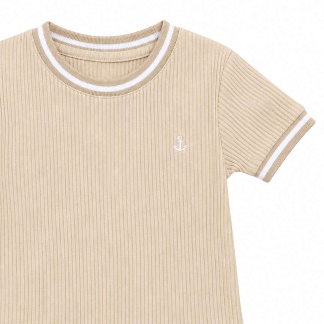 Camiseta beige