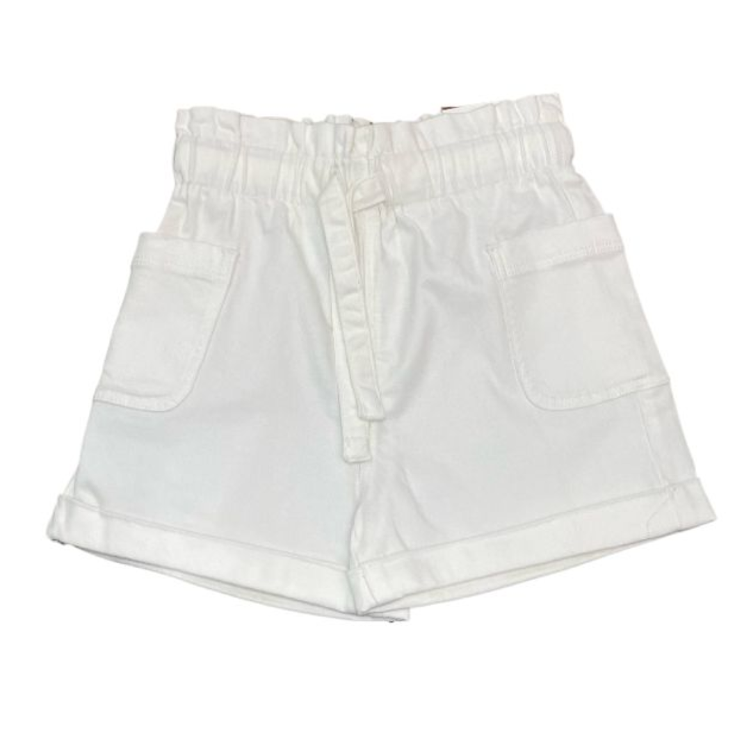 Short de jean blanco