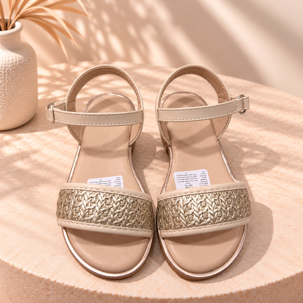Sandalia Beige