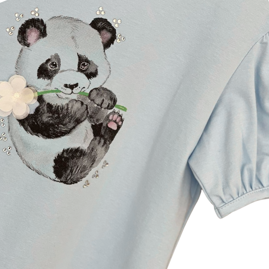 T.SHIRT PANDA BLUE