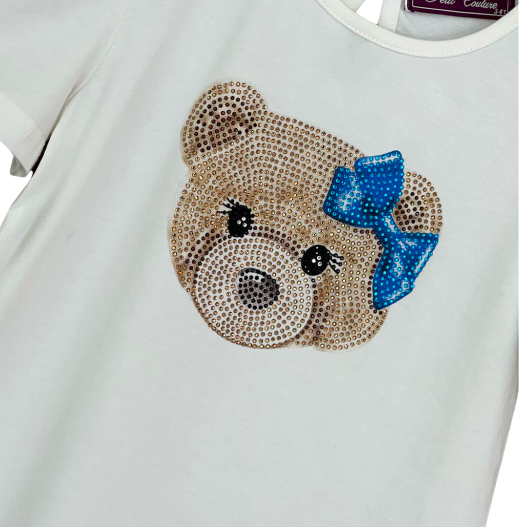 T-SHIRT BEAR BLUE