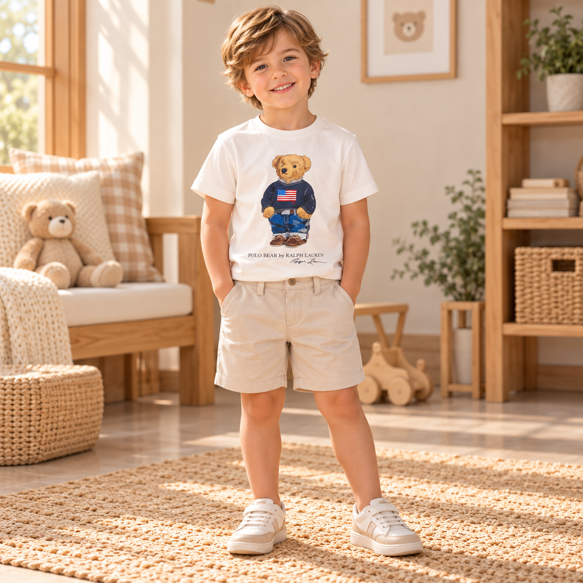 Camiseta polo white