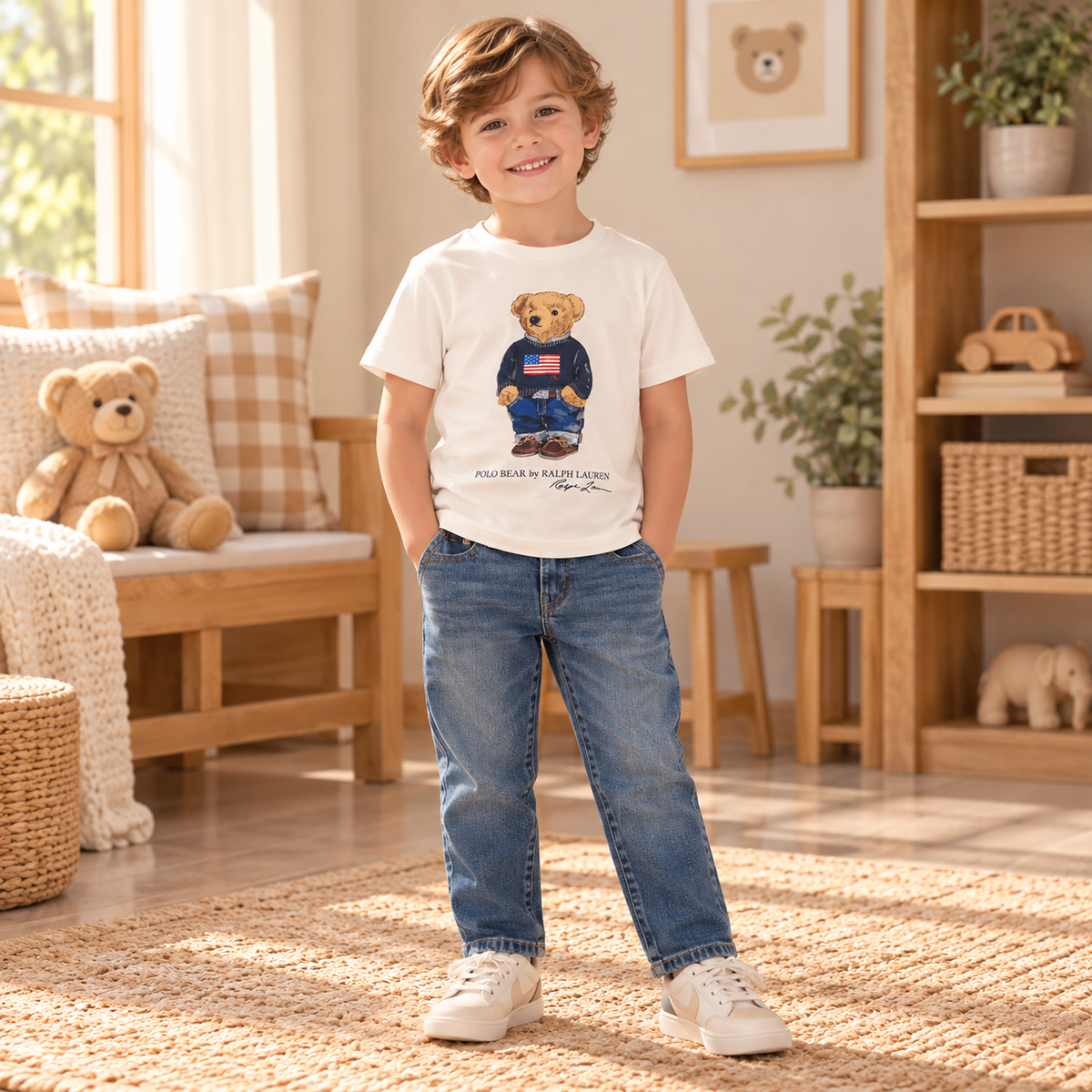 Denim polo ralph lauern